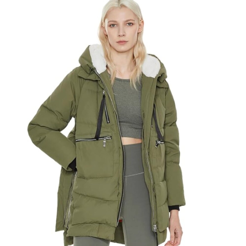 Orolay Women's Thickened Down Jacket